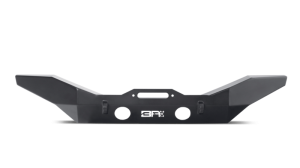 Jeep Wrangler Front Winch Bumper - Body Armor 4x4 - Full Width, Two-Stage Powder Coat, Light Texture Finish - Black - `18-`21